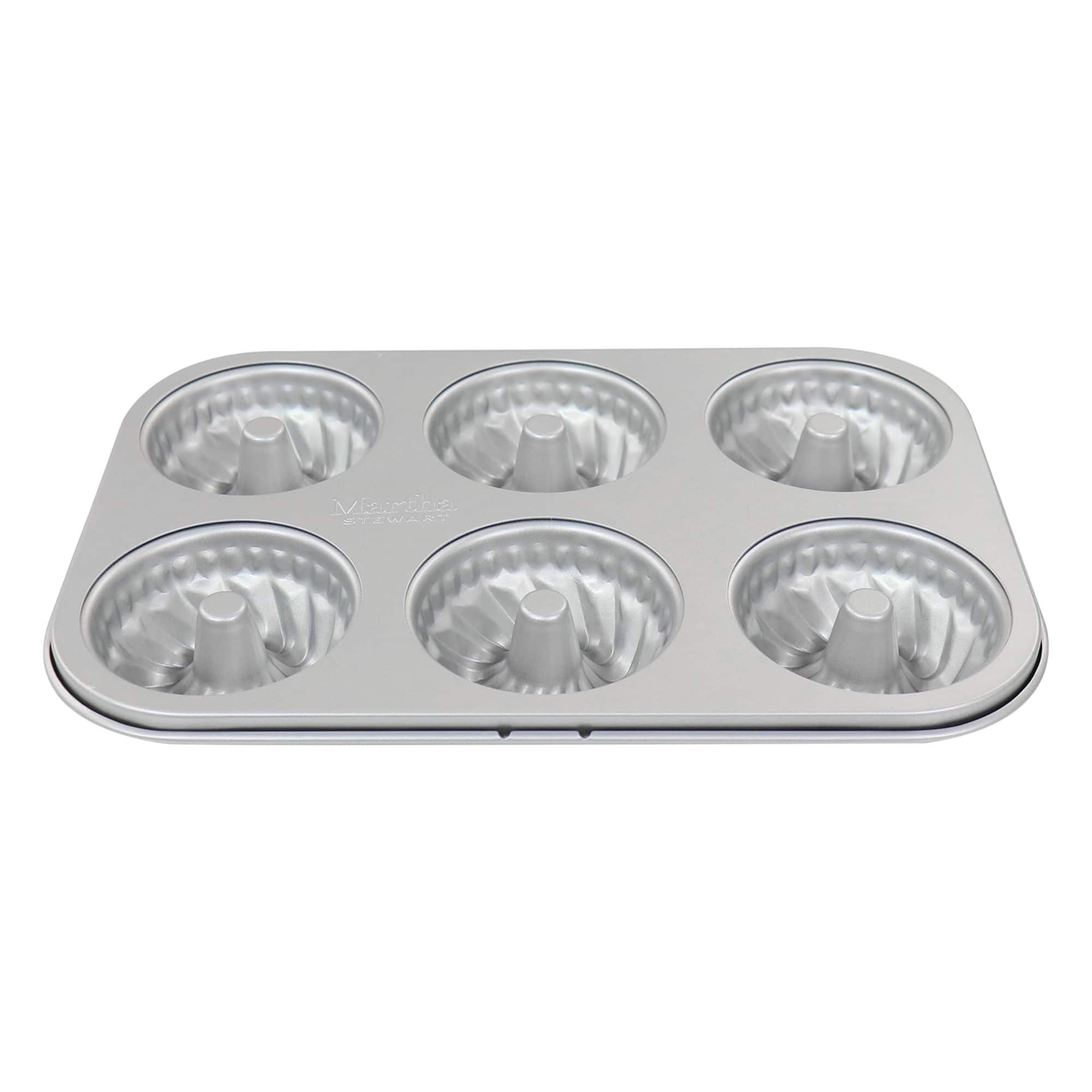 Martha Stewart 6-Cup Carbon Steel Doughnut Pan